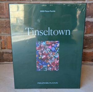 Piecework Tinseltown 1000 Pc Jigsaw Puzzle Christmas Holiday Sold Out New Sealed